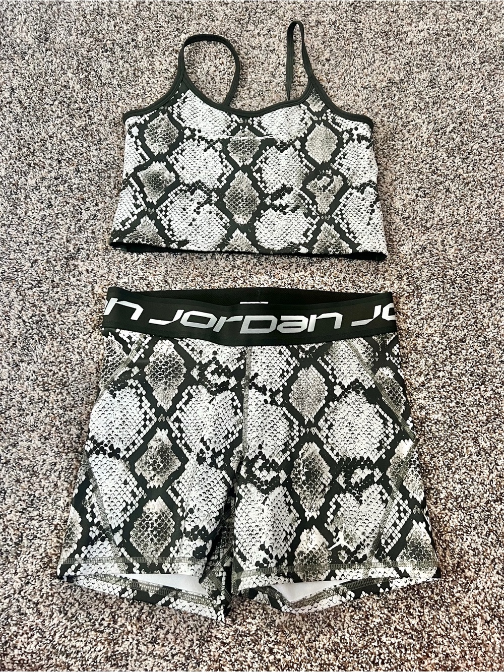 Women's Jordan Snake-Print set